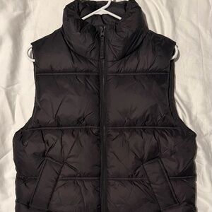 American Eagle Outfitters Black Puffer Vest, Sz: XS, S